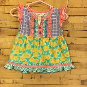 Matilda Jane lemon Blouse Top